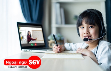 SGV, trung tâm dạy tiếng Anh cho trẻ trực tuyết tốt nhất