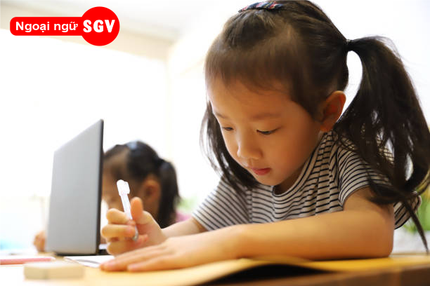 	Trung tâm SGV dạy tiếng Anh cho bé 4 tuổi ở Bình Thạnh