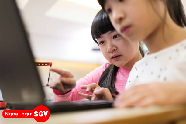 Trung tâm SGV dạy tiếng Anh cho bé 5 tuổi ở Bình Thạnh