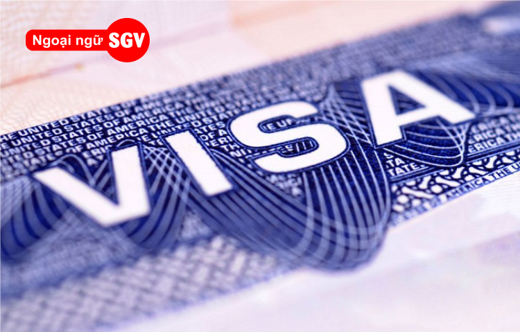 Visa trong tiếng Trung là gì