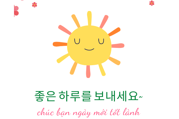 Chúc thi tốt bằng tiếng Hàn