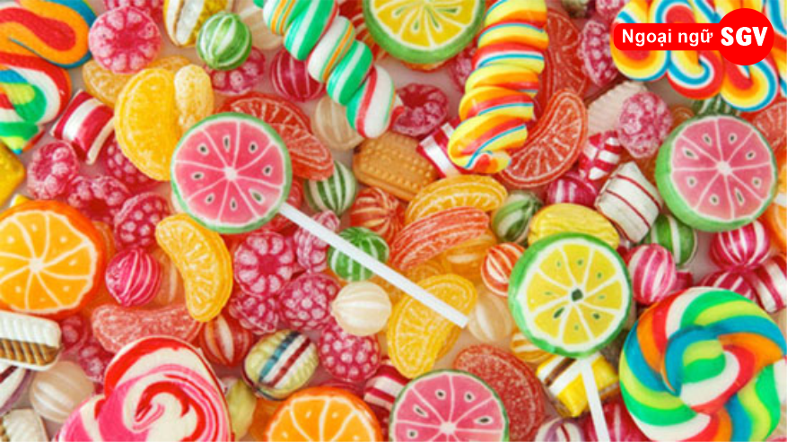 Kẹo trong tiếng Trung là gì