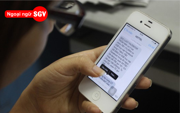 Nhắn tin trong tiếng Trung là gì