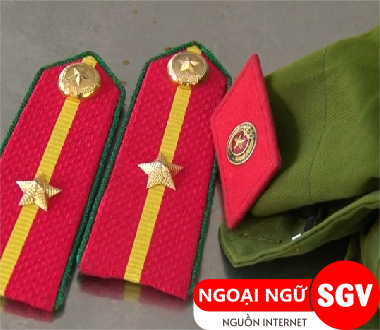 Các chức danh trong quân đội bằng tiếng Anh