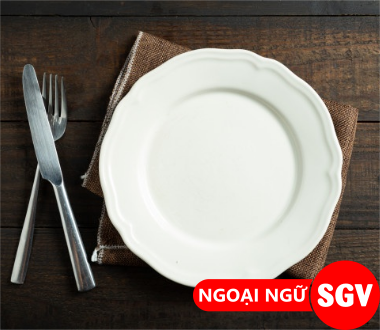 Cái dĩa tiếng Anh là gì