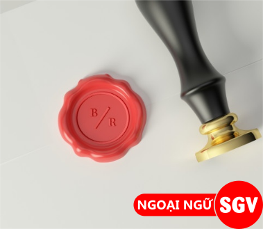 Con dấu tiếng Anh là gì