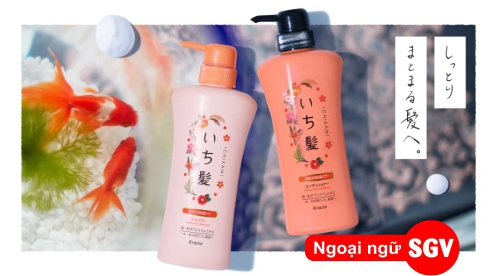 Dầu gội tiếng Nhật