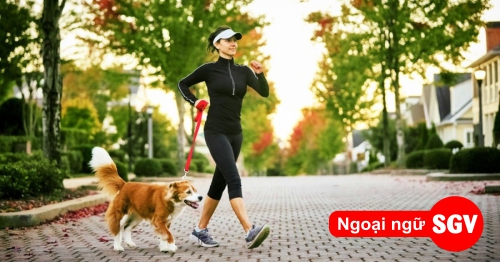 Từ đi bộ trong tiếng Nhật là gì