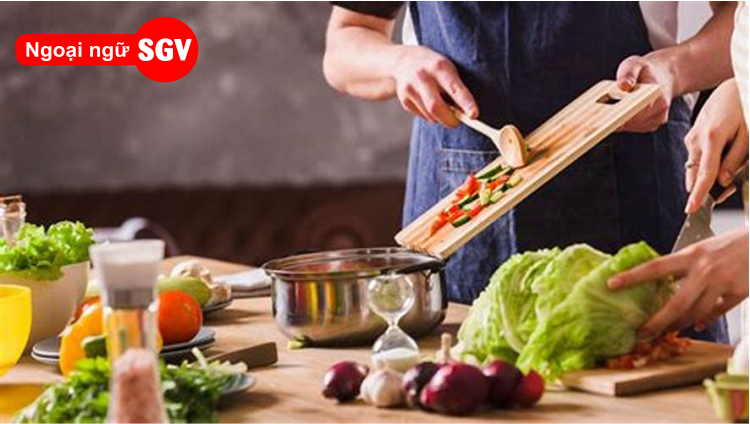 Nấu ăn trong tiếng Trung