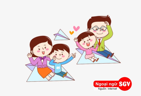 Người thân tiếng Trung là gì