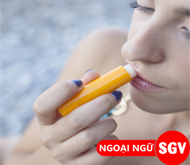 Son dưỡng môi tiếng Anh là gì