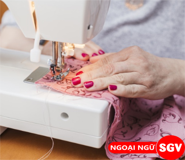 Sweep trong ngành may nghĩa là gì