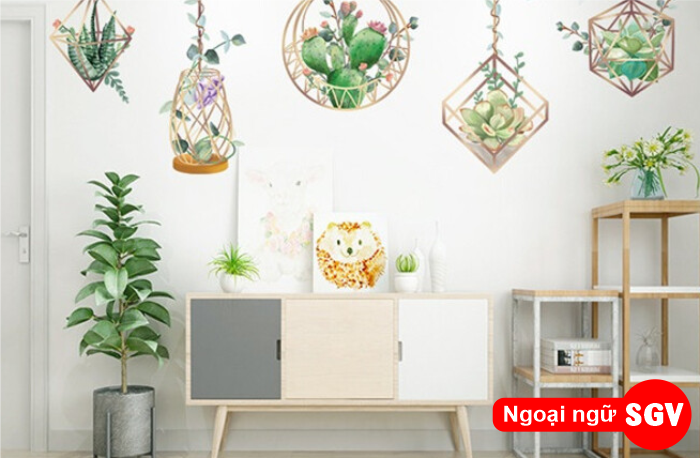 Trang trí trong tiếng Trung là gì