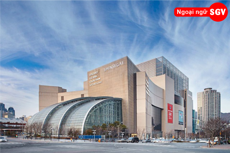 Trung tâm thương mại trong tiếng Hàn là gì