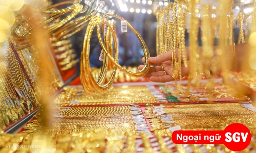 Vàng trong tiếng Nhật là gì