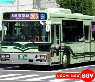 Xe khách tiếng Nhật là gì