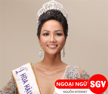 Hoa hậu tiếng Anh là gì