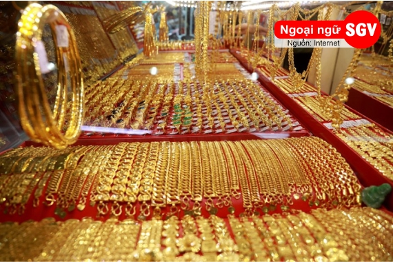 Tiệm vàng tiếng Nhật là gì